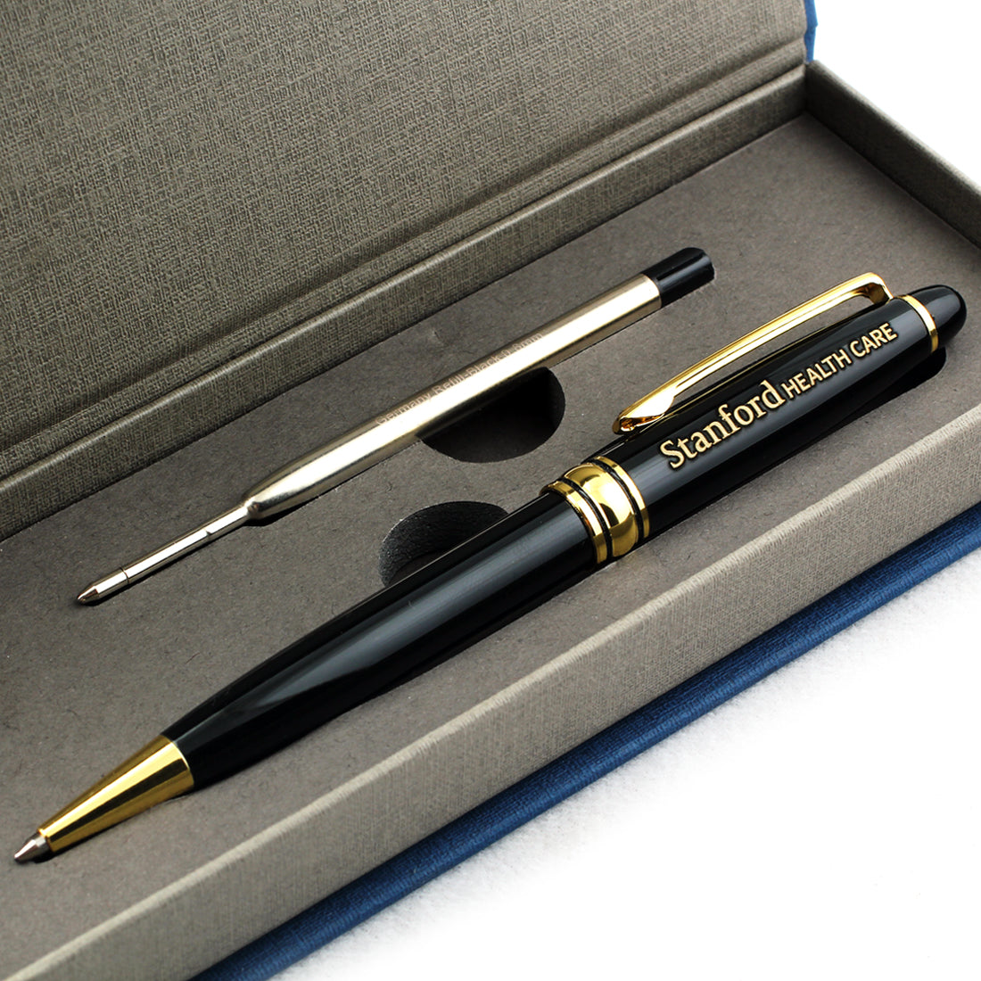 SOTANIA® Classic Ballpoint Pen Gift Set – Gold Trim & Refill Included