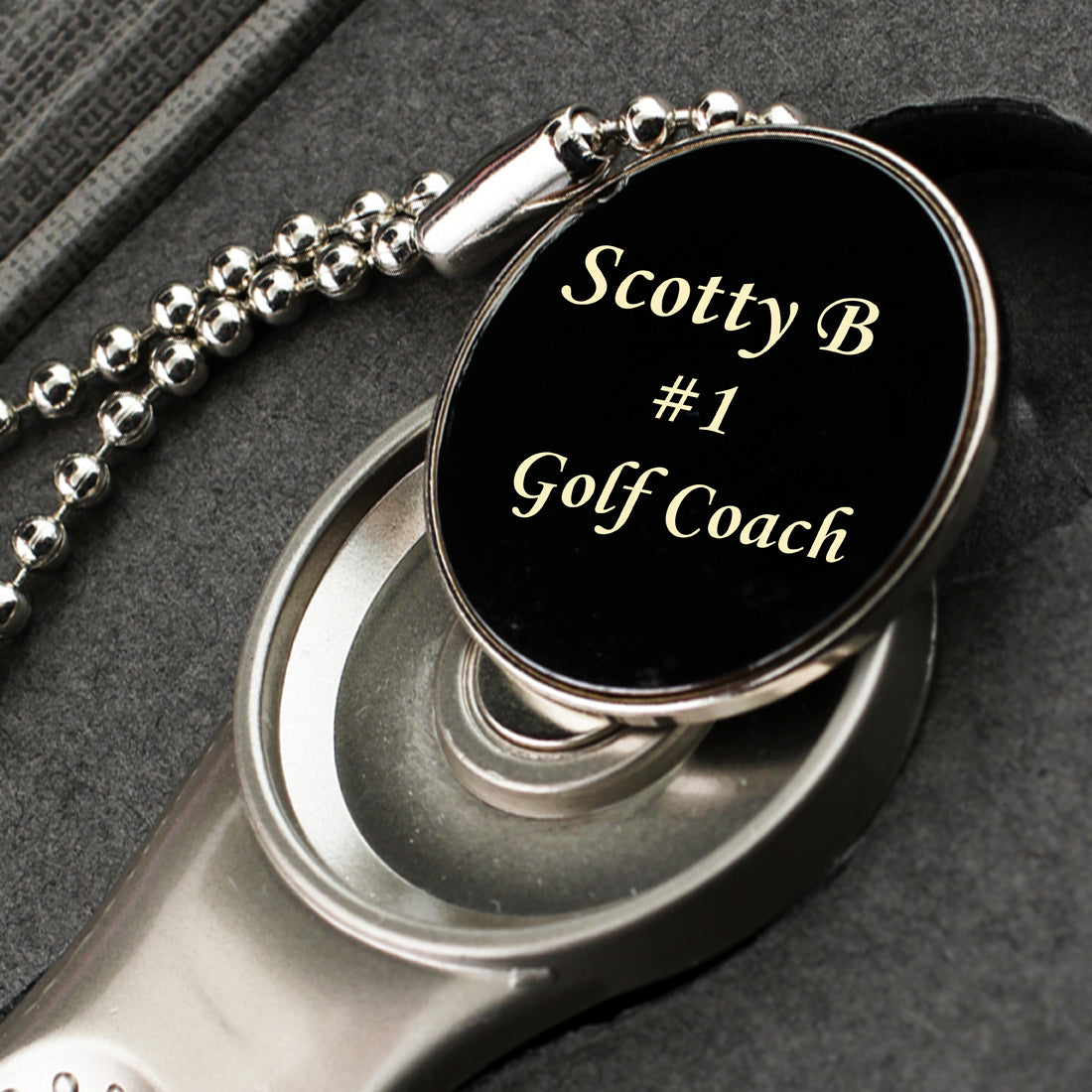 Gold Divot & Ball Marker with Gift Case