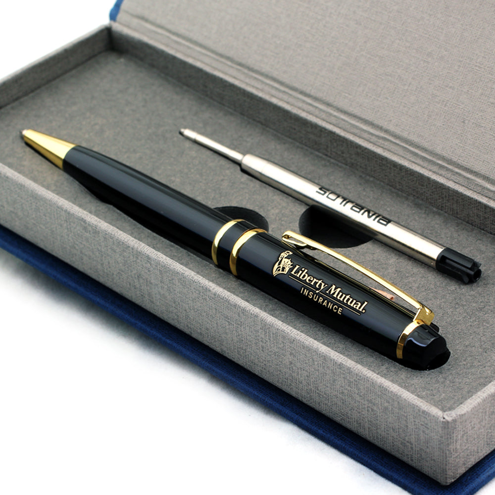 MLST004 SOTANIA PEN GOLD TRIM with Gift Case