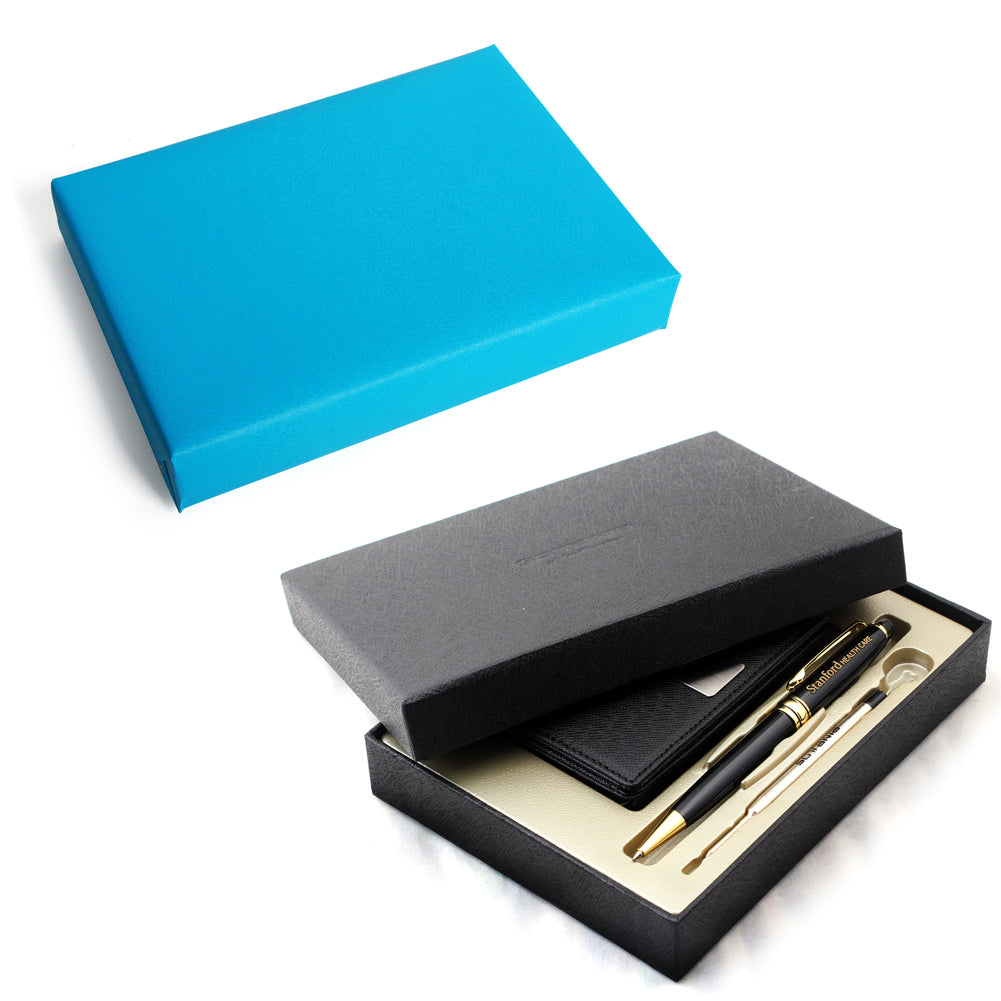 MLST009 SOTANIA Metal Money Clip Wallet & Ballpoint Pen Gift Set