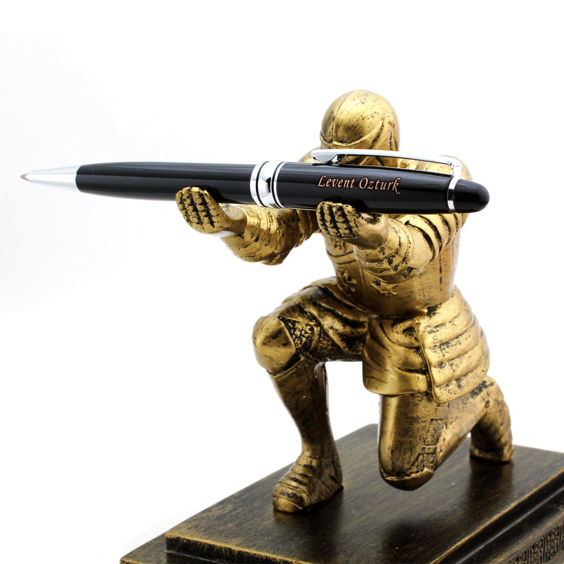 SOTANIA® Classic Ballpoint Pen Gift Set – Silver Trim & Refill Included